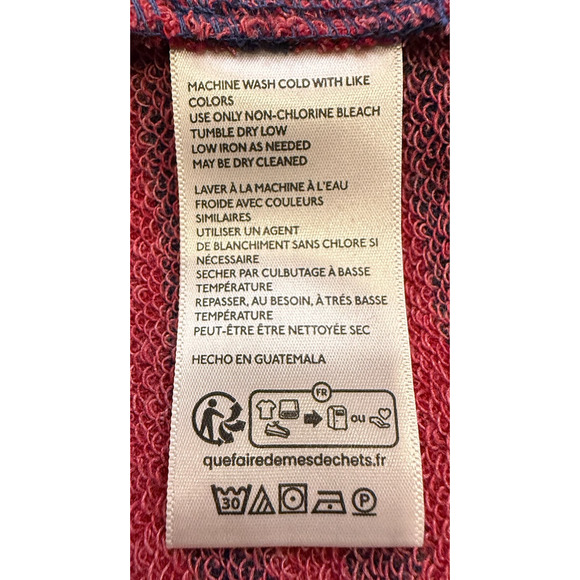 NEW FREE PEOPLE NAUTICAL COMBO CLASSIC STRIPED OVERSIZED CREWNECK SWEATSHIRT L - Picture 8 of 9